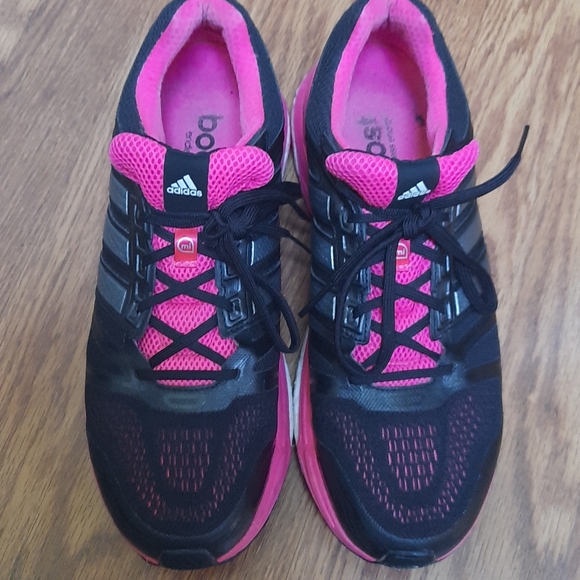 hot pink adidas womens sneakers
